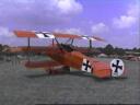 Von Richthofen gets a new plane supposedly faster than anything else.